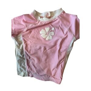 xHilaration Short Sleeve Swim Shirt GIrls XS